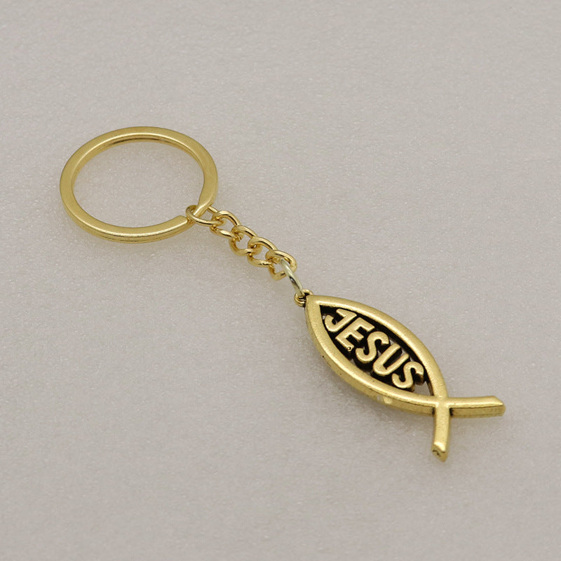 Wholesale Interesting Creative Letter Jewelry Pendant Alloy Keychain
